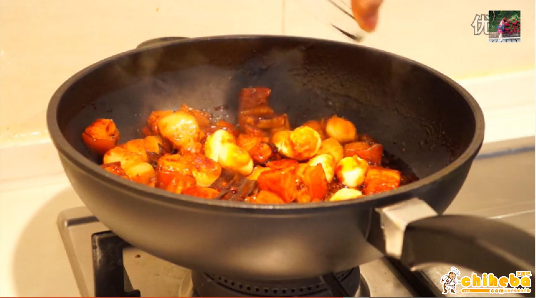 最美红烧肉和虎皮蛋【米二乔的七味厨房第8集】不但走胃还走心的炖肉的做法 步骤12